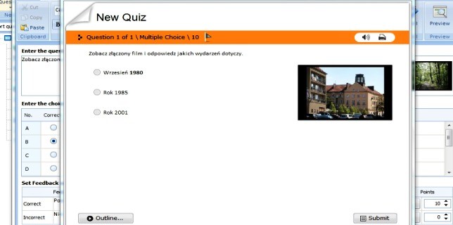 Quiz w praktyce